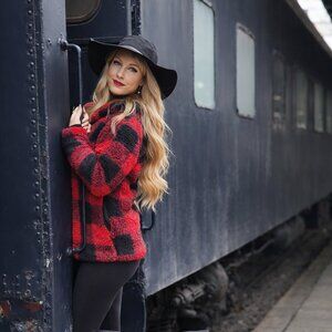 Buffalo Check Sherpa Jacket